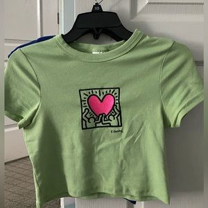 keith haring tee